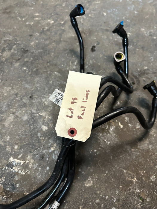 2017 2018 2019 FORD F350 6.7 DIESEL FUEL LINES HOSE TUBES (4PC) 34 GALLON OEM