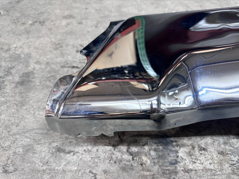 2017-2019 FORD F250 F350 REAR RIGHT CHROME BUMPER CORNER OEM *FLAWS/DENT #9*