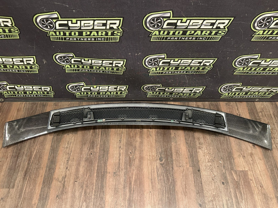 2012 AUDI R8 AFTER MARKET CARBON FIBER DECK SPOILER WING ASSEMBLY OEM *READ*