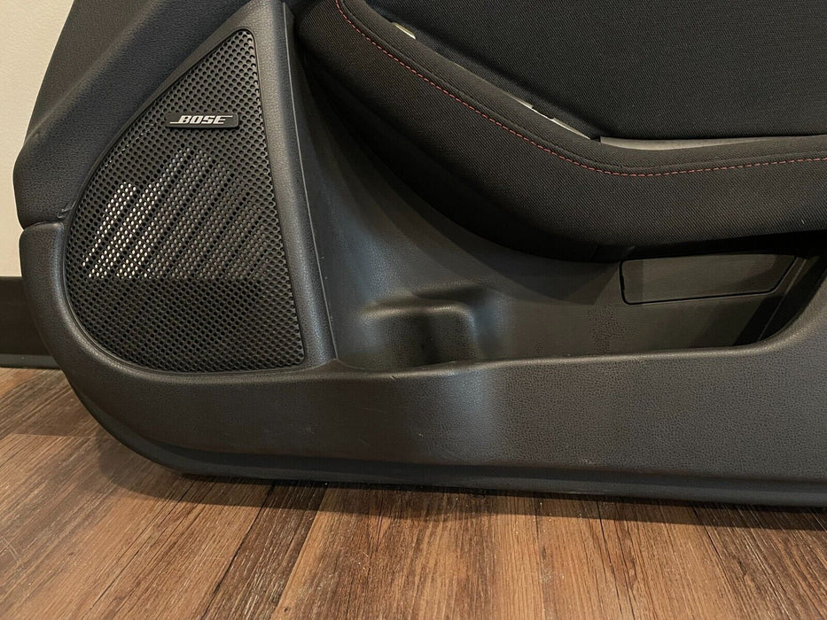 2014 NISSAN 370Z NISMO FRONT PASSENGER RIGHT DOOR PANEL OEM *SMALL TEAR *