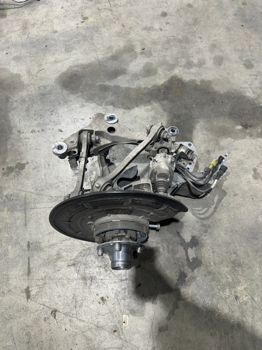 2014 PORSCHE 911 TURBO S REAR RIGHT KNUCKLE SUSPENSION CORNER ASSEMBLY OEM