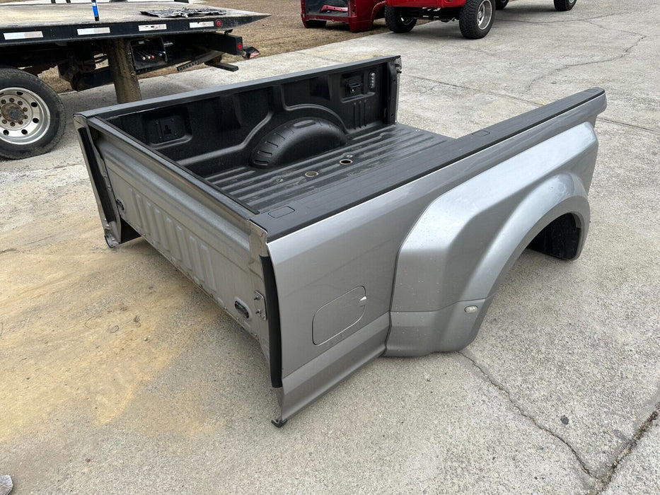 2017 2018 2019 2020 2021 2022 FORD F350 F450 DUALLY DRW 8' BED SILVER (JS)