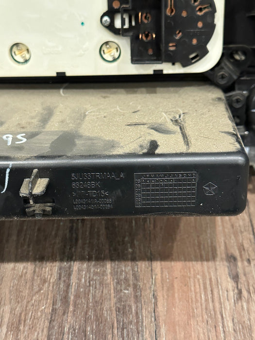 2006-2008 DODGE RAM 3500 DASH DASHBOARD HVAC CLIMATE CONTROL BEZEL OEM