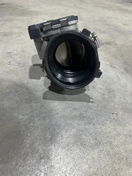 2014 PORSCHE 911 TURBO S THROTTLE VALVE BODY ASSEMBLY OEM 997.605.115.01