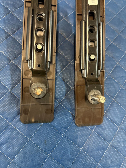 2017 FORD F250 F350 F450 KING RANCH B PILLAR SEATBELT ADJUSTER BRACKETS BROWN
