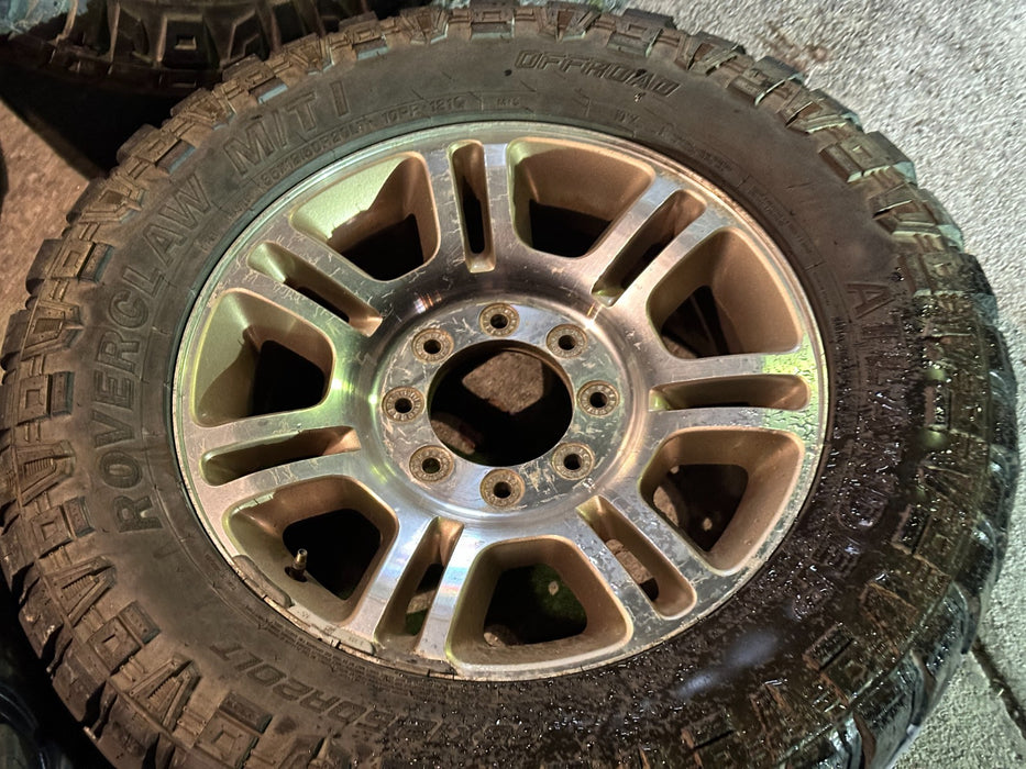 2016 FORD F250 PLATINUM 20" STOCK FACTORY TAKE OFF WHEELS 35X12.50