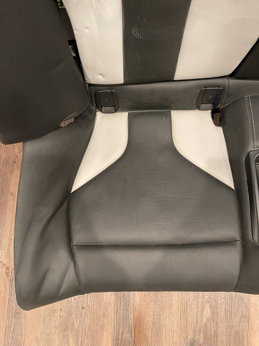 2020 BMW M4 F82 REAR BACK SEAT LEATHER CUSHIONS HERITAGE EDITION OEM *READ/BENT*
