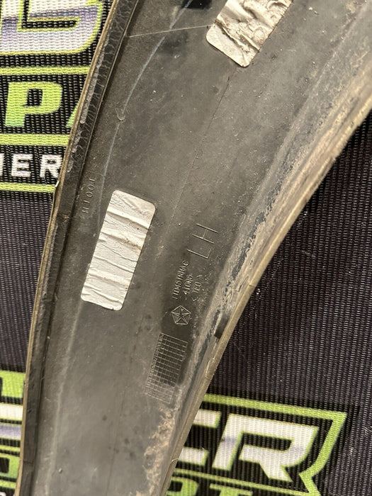 2017-2019 FORD F250 F350 F450 FRONT DRIVER LEFT FENDER FLARE WHITE GOLD (GN) OEM