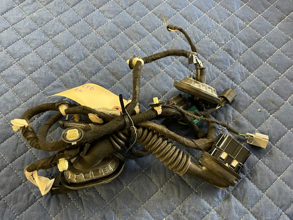 2019 FORD F450 KING RANCH REAR DRIVER LEFT DOOR WIRING HARNESS OEM