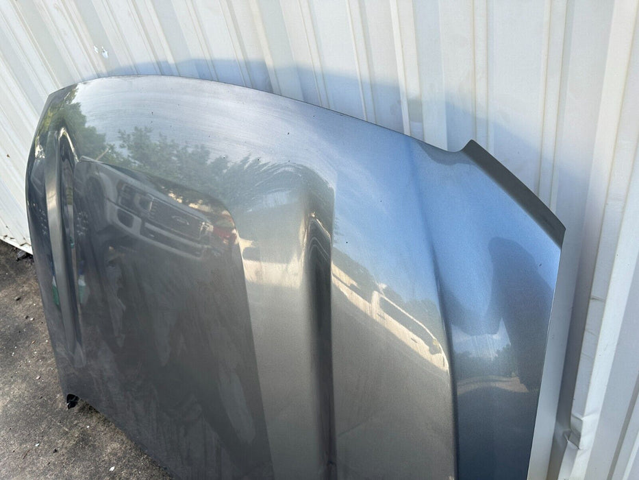 2016 Nissan Titan XD DIESEL GAS HOOD SHELL PANEL GUN METALLIC (KAD) OEM COMPLETE
