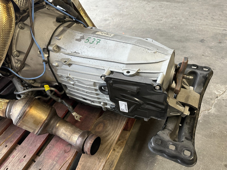 2015 MERCEDES C63S AMG EDITION 1 W205 4.0L V8 ENGINE TRANSMISSION 223K *READ*