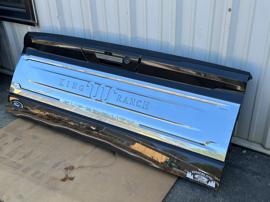 2023-2025 FORD F250 F350 F450 SUPERDUTY KING RANCH TAILGATE DARKENED BRONZE (LJ)