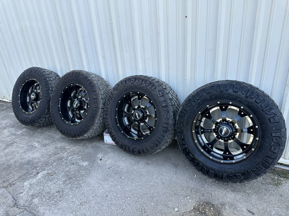 FORD F250 F350 8X170 SOTA OFFROAD 20" WHEELS 37X12.50R20 NITTO RIDGE GRAPPLERS