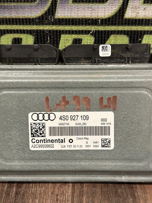 2021 AUDI R8 2 GENERATION CONTROL UNIT OEM 4S0927109
