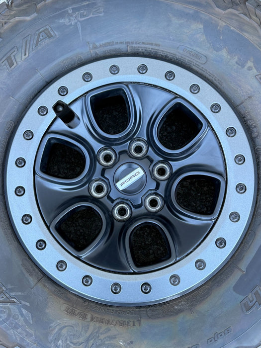 2023 FORD F150 RAPTOR OEM FACTORY TAKEOFF WHEELS TIRES BFGOODRICH 35" TIRES