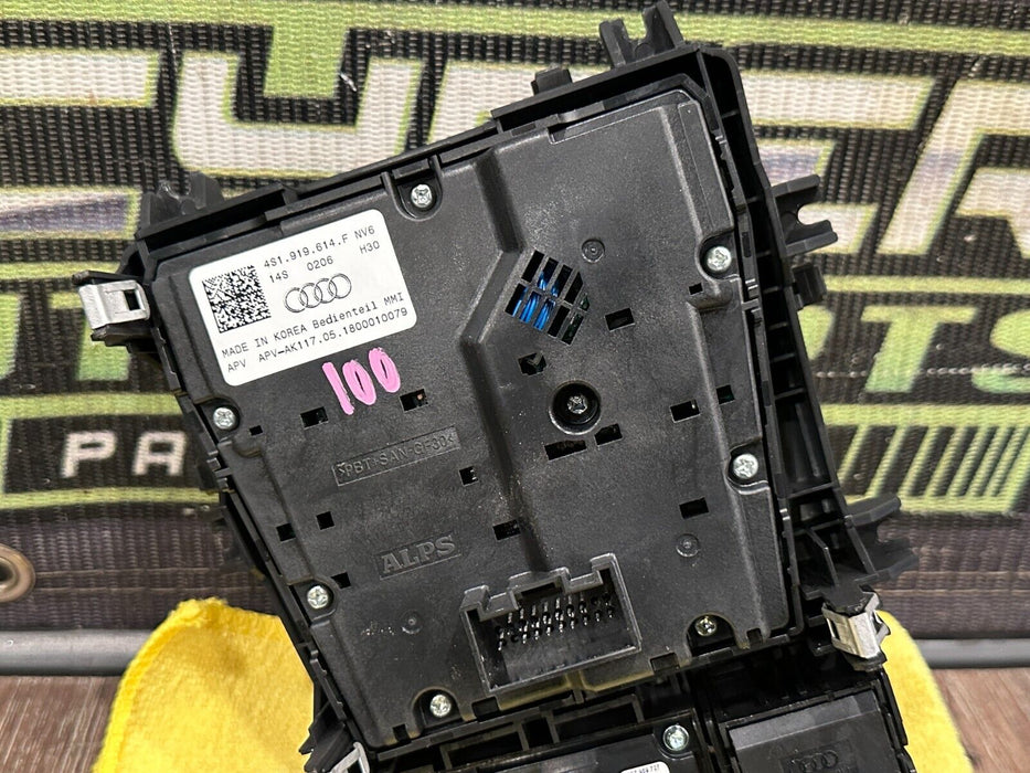 2017-18 AUDI R8 CENTER CONSOLE MULTI MEDIA CONTROL SWITCH UNIT OEM 4S1 919 614 F