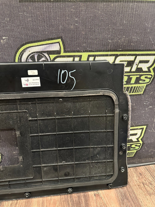 2021 AUDI R8 PLUS FRONT TRUNK/ FRUNK TRIM PANEL OEM 4S0 863 362 A