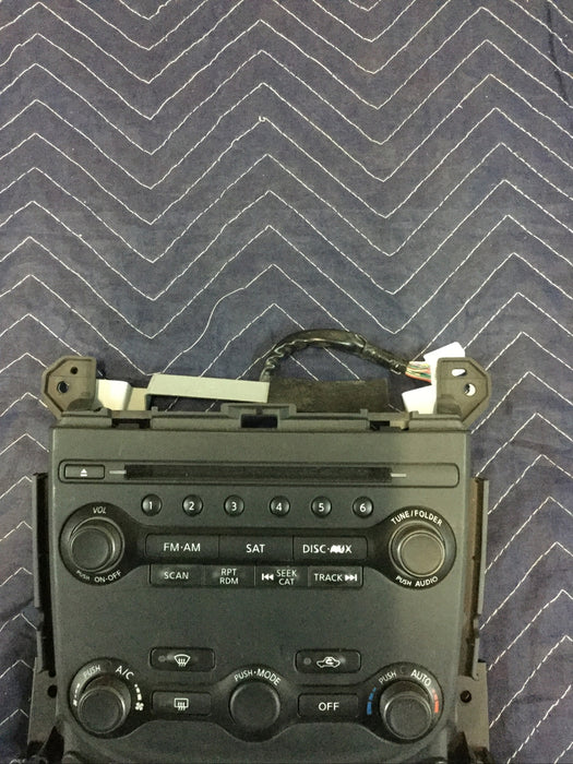 2016 NISSAN 370Z CLIMATE CONTROL / RADIO/ CD PLAYER SYSTEM OEM 2009-2020