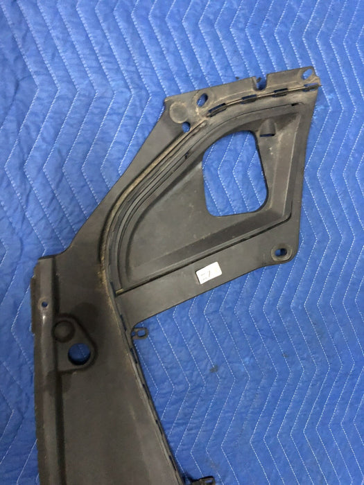 2011 BMW 550i F10 5 SERIES OEM FRONT LEFT DRIVER SUPPORT SEAL COVER 51757019803