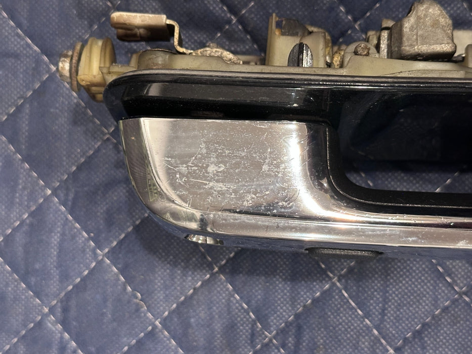 2017 2019 FORD F250 F350 F450 FRONT REAR SET DOOR HANDLE OEM AGATE BLACK (UM)