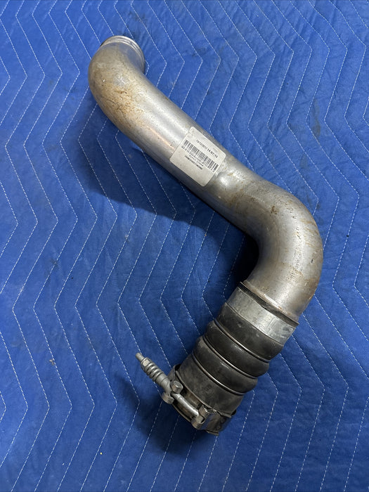 2016 NISSAN TITAN XD DIESEL LEFT AIR INTERCOOLER PIPE HOSE 14463 EZ40A OEM