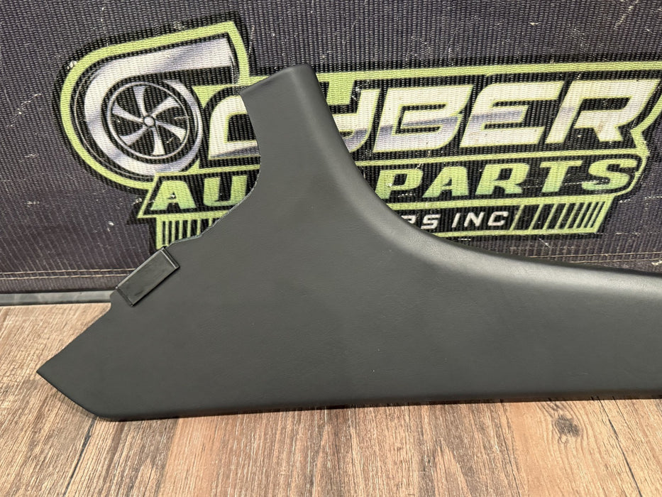 2014 PORSCHE 911 TURBO S 991 FRONT LEFT CENTER CONSOLE LEATHER TRIM OEM *READ*