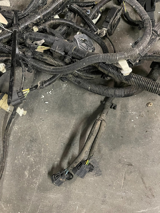 2018 FORD F250 LARIAT DRIVER FRAME WIRING HARNESS W CONNECTORS OEM