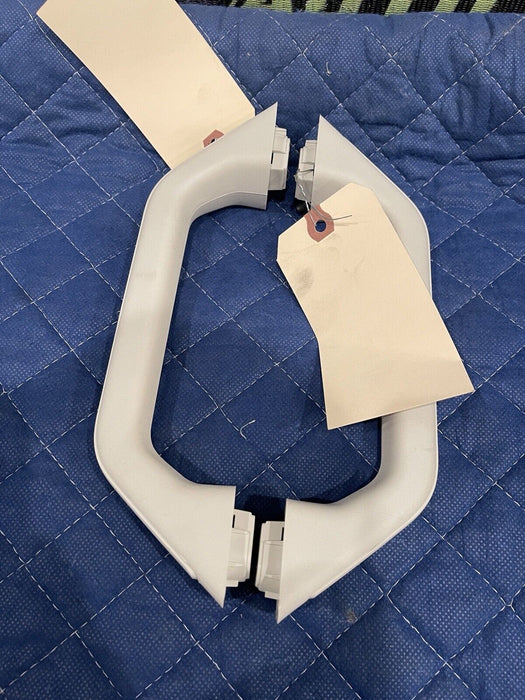 2020-2022 FORD F250 F350 F450 LIMITED WHITE LEFT RIGHT B PILLAR GRAB HANDLES OEM