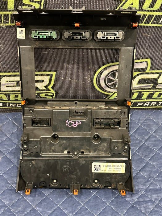 2020 FORD F250 F350 XLT DASH CENTER HVAC CLIMATE CONTROL BEZEL OEM LC3T 18E245