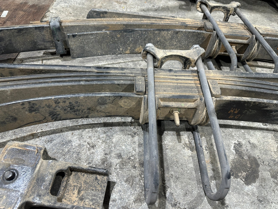 2024 FORD F350 REAR LEFT RIGHT LEAF SPRINGS W/SPACERS OEM HC3C5A975NH HC3C 5A975