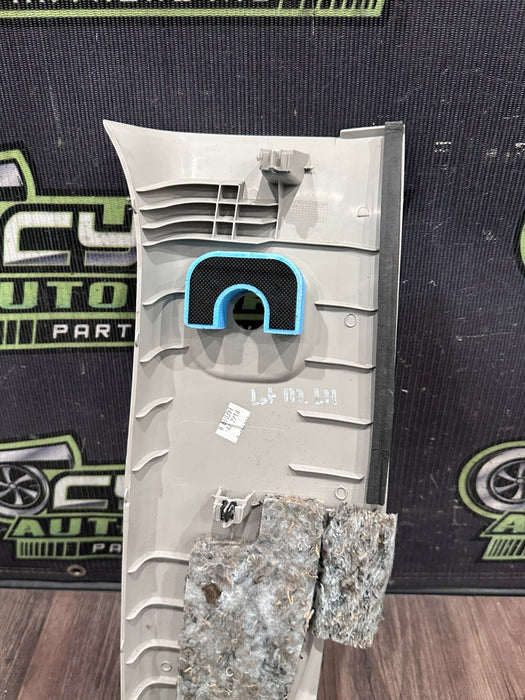 2017 NISSAN TITAN XD RESERVE REAR LEFT UPPER C PILLAR TRIM OEM