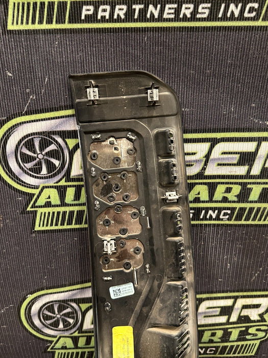 2023-2024 FORD F350 DRIVER LEFT CHROME FENDER BADGE EMBLEM OEM