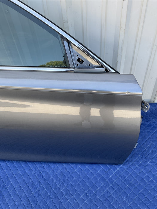 2014-2017 INFINITI Q50 RED SPORT FRONT PASSENGER RIGHT DOOR GREY METALLIC~DENT~