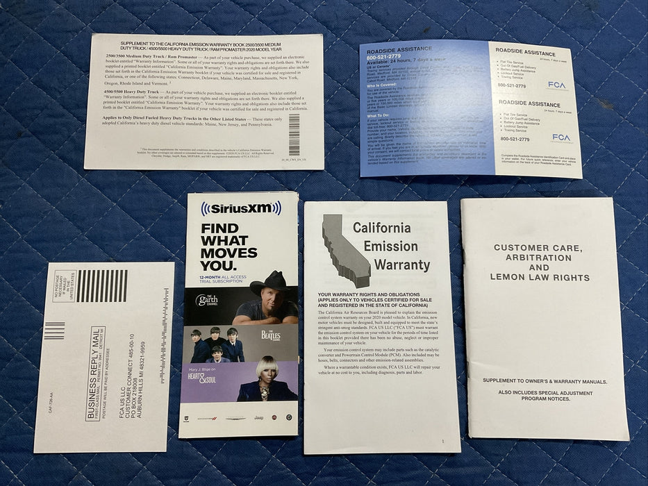 2020 DODGE CHARGER HELLCAT OWNERS MANUAL BOOK OEM