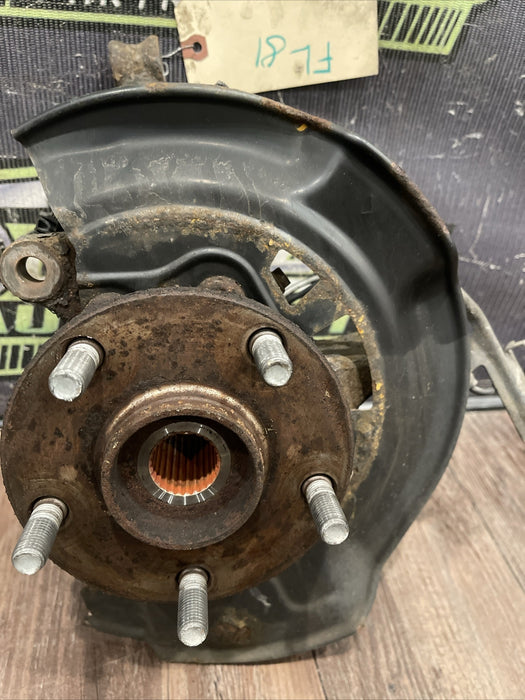 2014 TOYOTA PRIUS V FRONT LEFT DRIVER KNUCKLE SUSPENSION SPINDLE HUB OEM