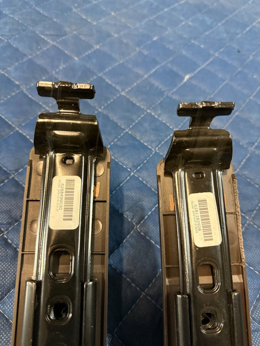 2017 FORD F250 F350 F450 KING RANCH B PILLAR SEATBELT ADJUSTER BRACKETS BROWN