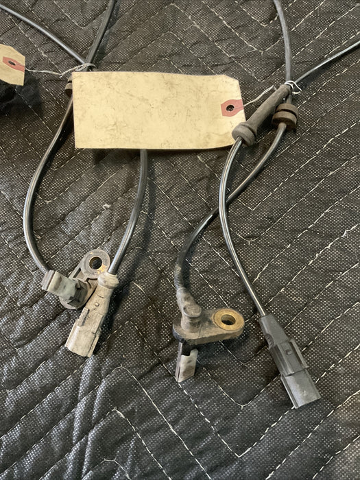 2014 NISSAN TITAN REAR LEFT RIGHT PAIR ABS WHEEL SPEED SENSOR OEM