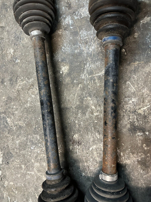 2015 NISSAN 370Z CONVERTIBLE REAR RIGHT LEFT & RIGHT AXLES SHAFT PAIR OEM