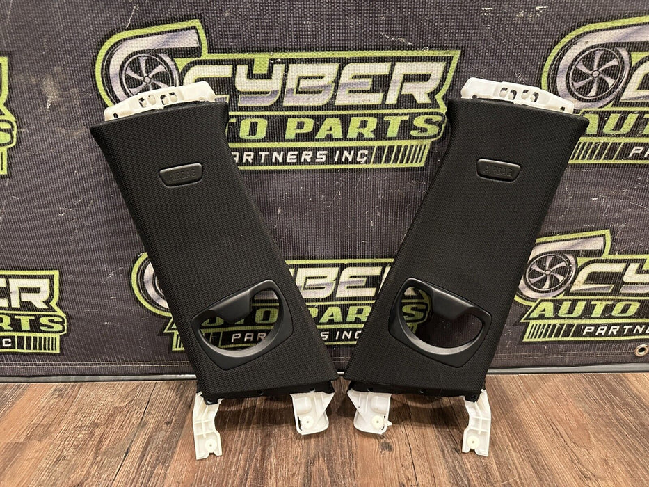 2020 BMW M4 F82 LEFT RIGHT UPPER B PILLAR TRIMS OEM