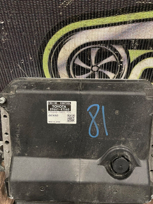 2014 TOYOTA PRUIS V ECU BCM ENGINE CONTOL UNIT/ BODY CONTROL MODULE & 3 KEYS OEM