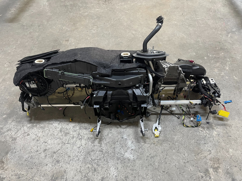 2017 MERCEDES-BENZ C63 AMG C205 COUPE DASHBOARD FRAME W/ WIRING HARNESSES OEM