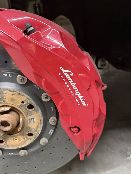 *MINT* 2018-2024 LAMBORGHINI URUS CARBON CERAMIC BRAKE CALIPERS ROTORS SET  (4)