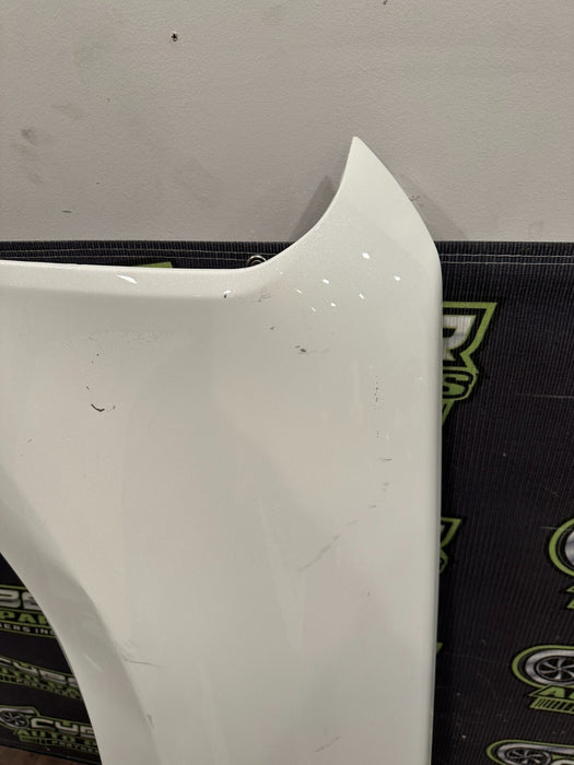 2023 2024 FORD F250 F350 FRONT LEFT FENDER OEM STAR WHITE (AZ) *DENTS*