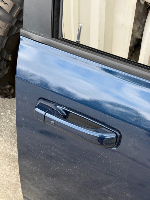 2021 RAM 2500 3500 PASSENGER FRONT DOOR BLUE PAINT CODE PPX 2019 2020 2021 2024