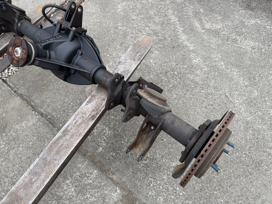 2021 RAM 1500 TRX 6.2L REAR AXLE ASSEMBLY 35K MILES *BENT* 4X4 3.55 RATIO