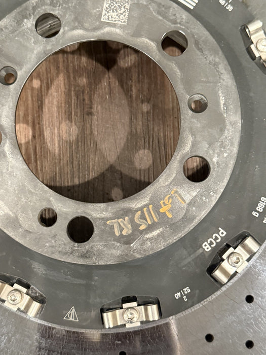 2014 PORSCHE 911 TURBO S 991 FACTORY PCCB REAR LEFT CARBON CERAMIC BRAKE ROTOR