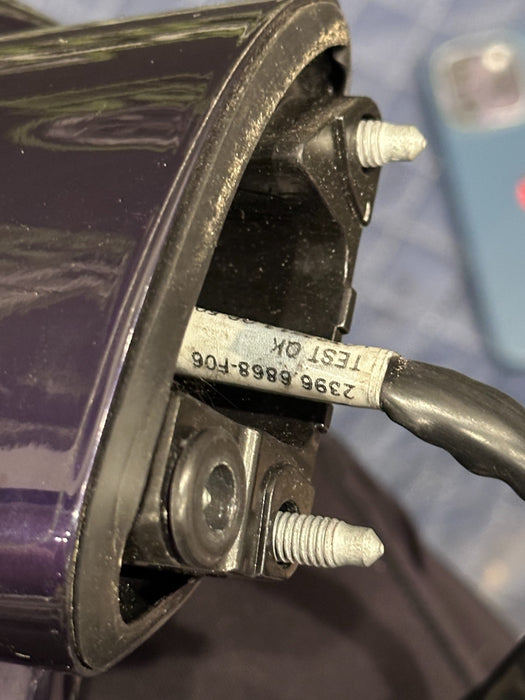 2014 AUDI R8 SPYDER RIGHT PASSENGER DOOR MIRROR OEM ~READ!!!~