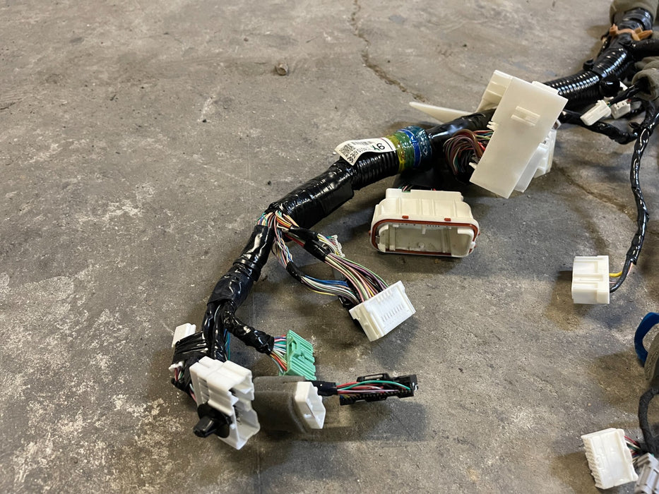 2017 INFINITI Q50 RED SPORT DASHBOARD/ CENTER CONSOLE WIRE WIRING HARNESS OEM