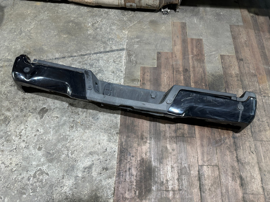 2018 FORD F350 REAR BUMPER W/ PARKING SENSORS OEM ~MINOR DENT/SCRATCHES~