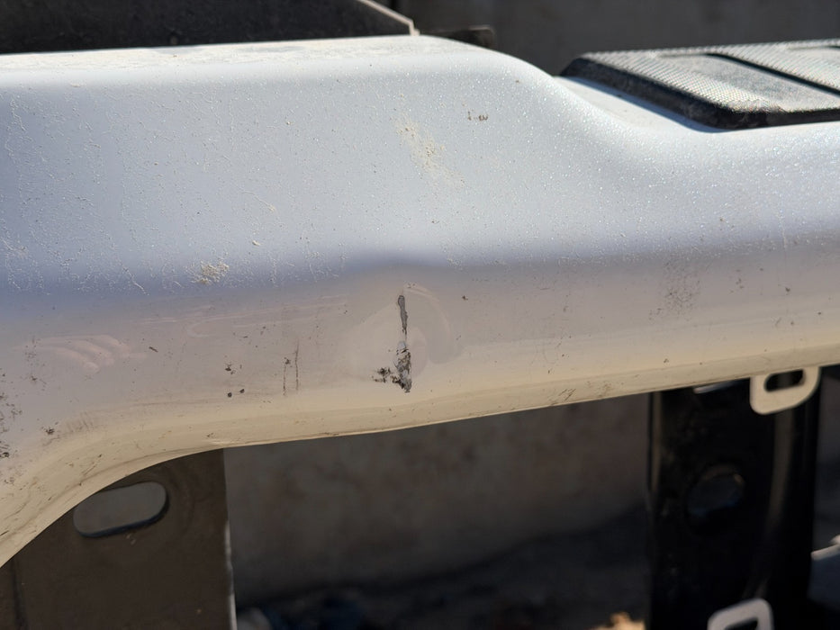2023 2024 2025 2026 FORD F250 F350 PLATINUM STAR WHITE FRONT BUMPER ASSEMBLY OEM